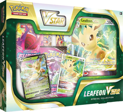 Pokémon TCG: Leafeon VSTAR Special Collection Box