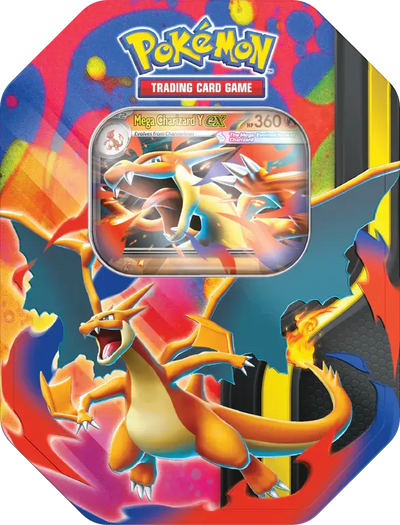 Pokémon TCG: Mega Charizard Tin (Mega Charizard Y ex)