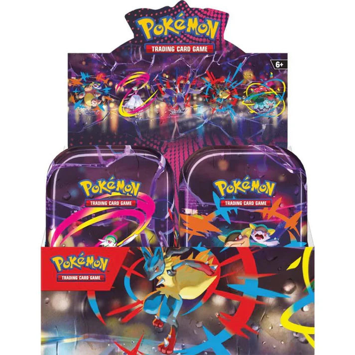 Pokémon TCG: Mega Heroes Mini Tin Display