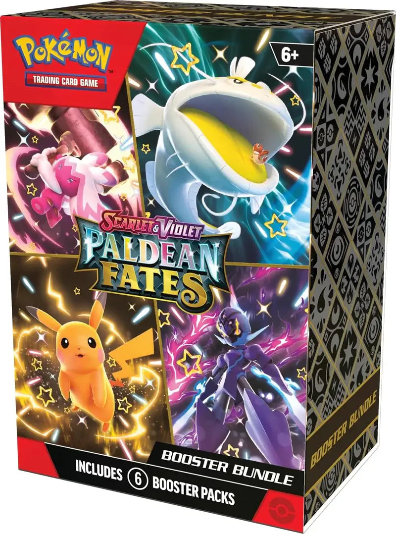 Pokémon TCG: Scarlet & Violet—Paldean Fates Booster Bundle