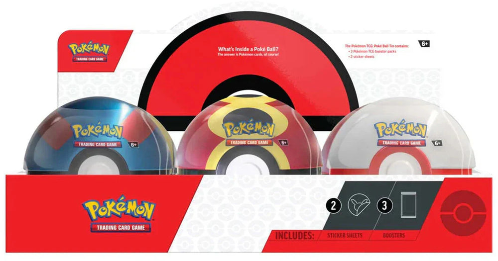 Pokémon TCG: Poké Ball Tin Display (Q4 2025)