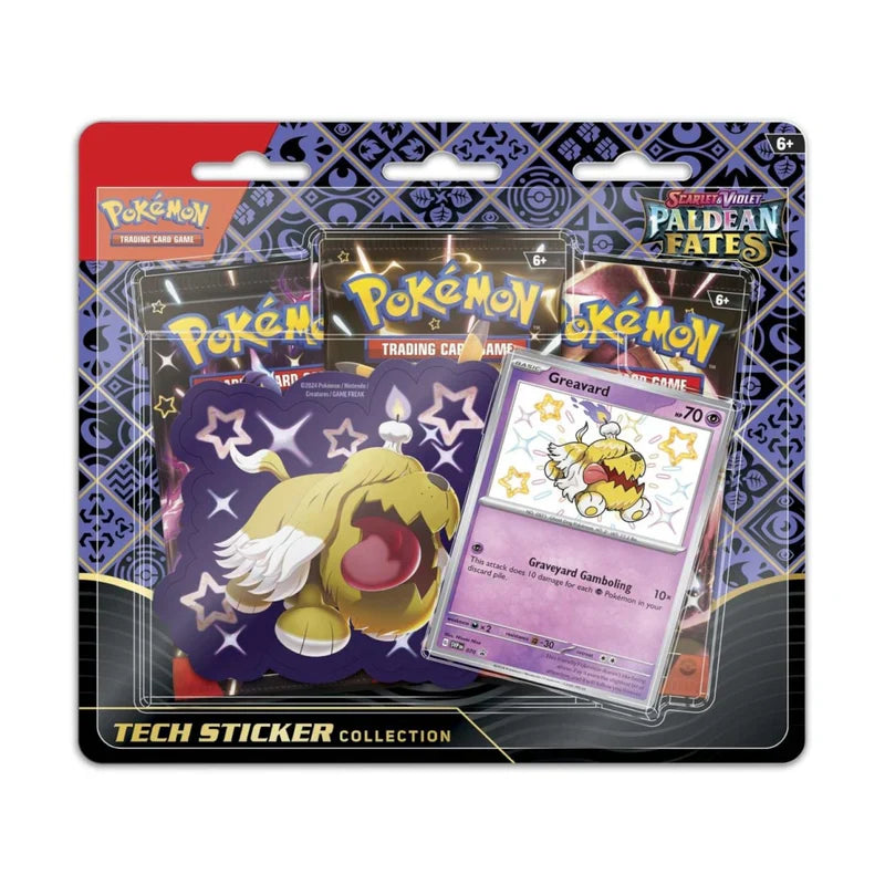 Pokémon TCG: Scarlet & Violet—Paldean Fates Tech Sticker Collection [Greavard]