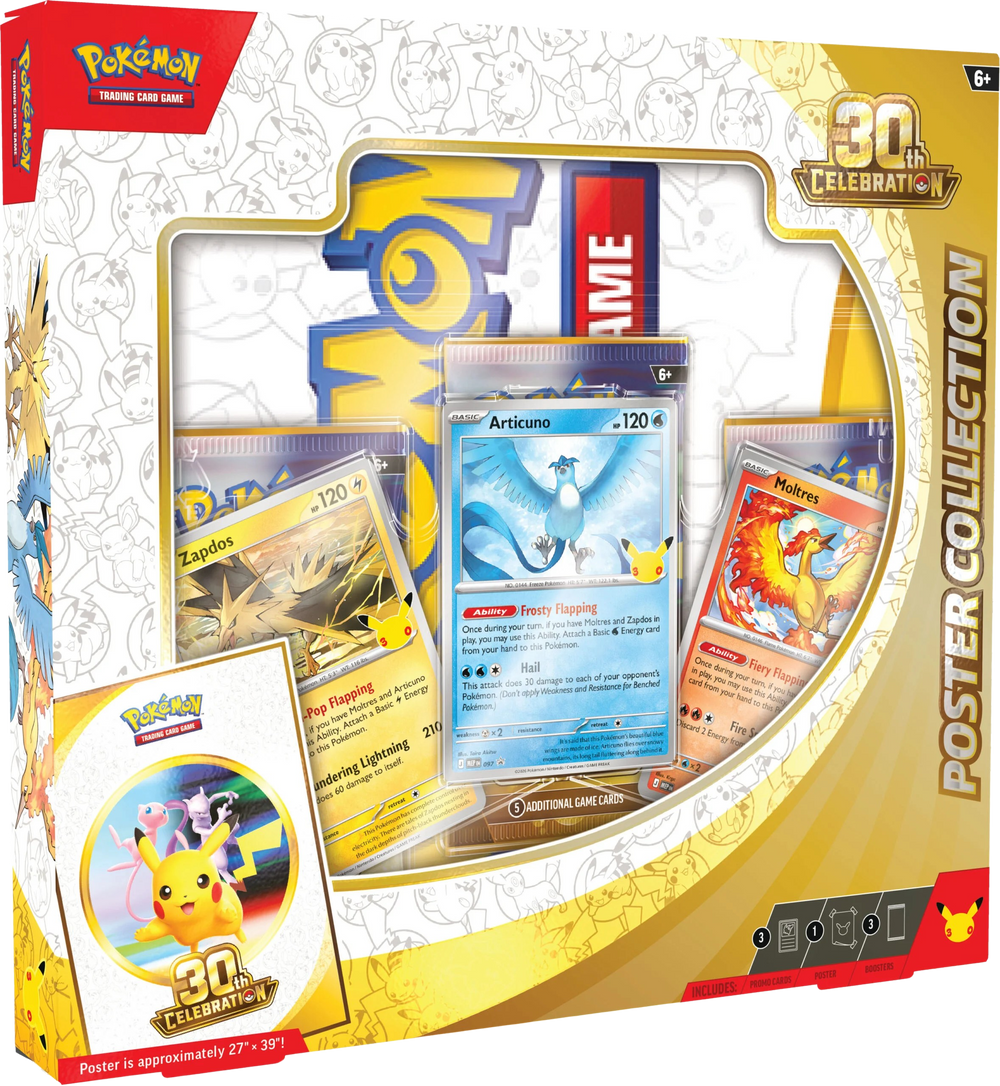 Pokémon 30th Celebration Poster Collection