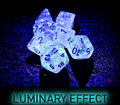 Chessex Borealis Polyhedral Icicle/Light Blue Luminary 7-Die Set