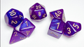Chessex Borealis Polyhedral Royal Purple/Gold Luminary 7-Die Set