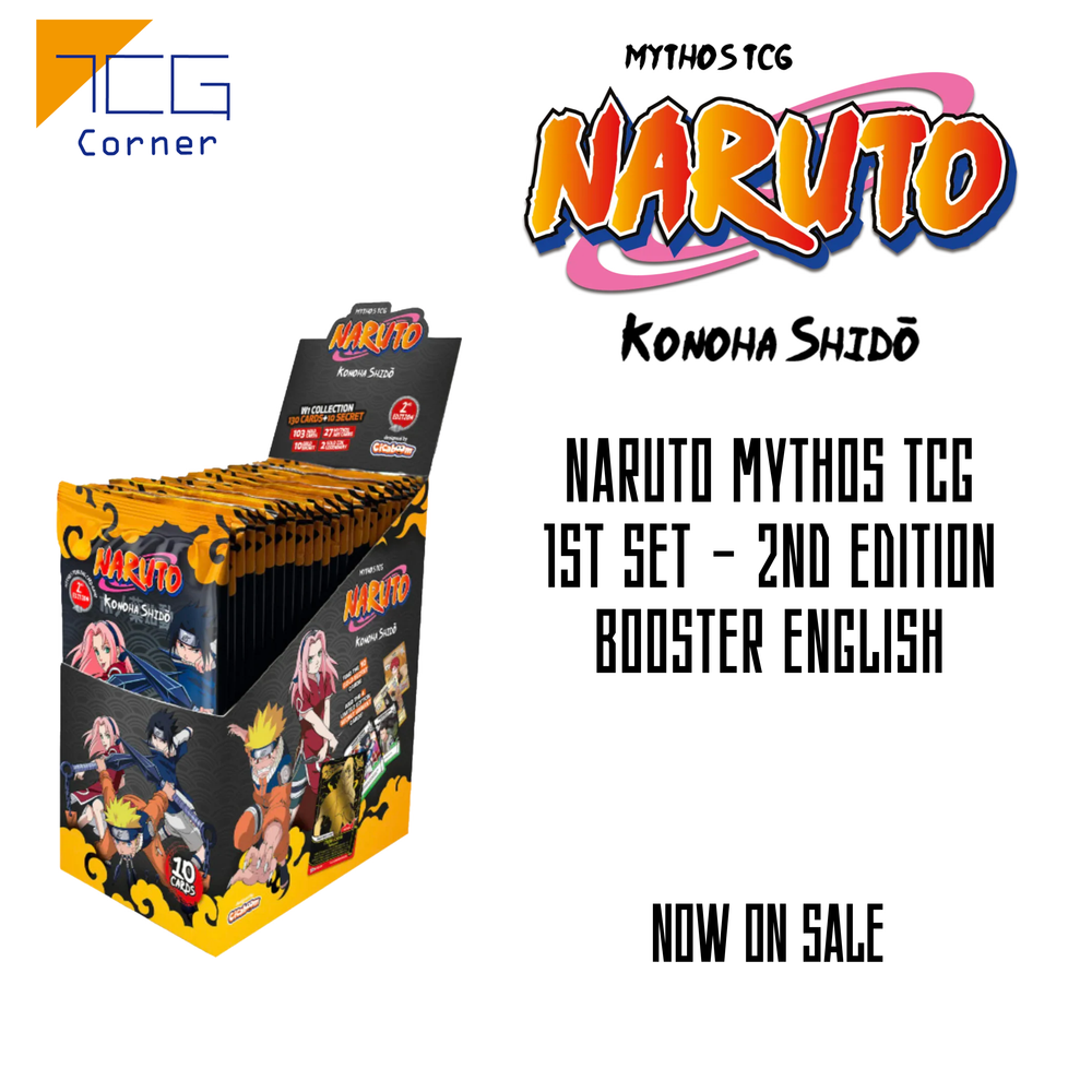 Naruto Mythos TCG 1st Set – 2nd Edition Booster English