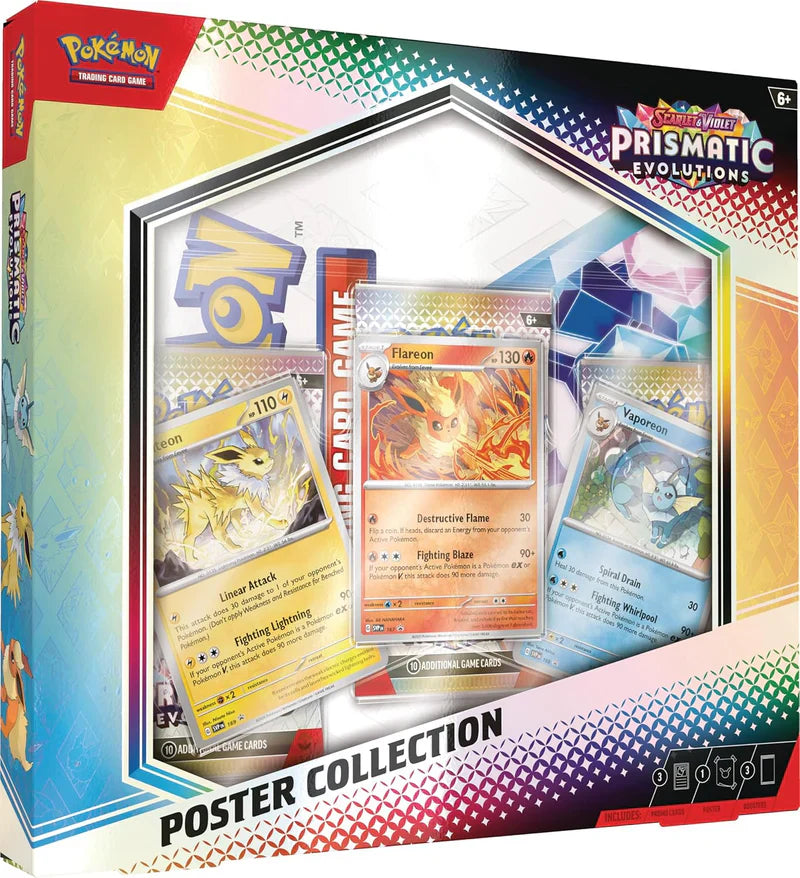 Pokémon TCG: Scarlet & Violet—Prismatic Evolutions Poster Collection Box