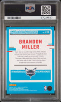 2023 Panini Donruss - #226 - Brandon Miller - Holo Teal Rookie Laser Limited to /20 - PSA Graded Card
