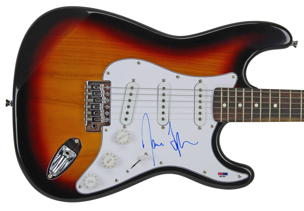 James Taylor Authentic Signed Sunburst Electric Guitar Autographed BAS #Q51301
