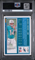 Quinn Ewers Rated Rookie Optic Preview Autograph PSA 9 2025 DonrusseRookie