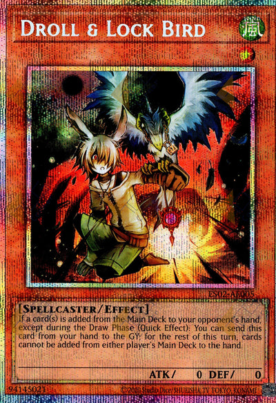 ES02-AE005 Droll & Lock Bird (Prismatic Secret Rare)