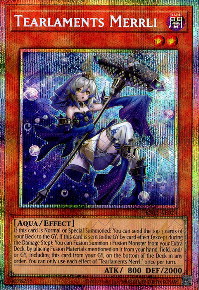 ES02-AE024 Tearlaments Merrli (Prismatic Secret Rare)