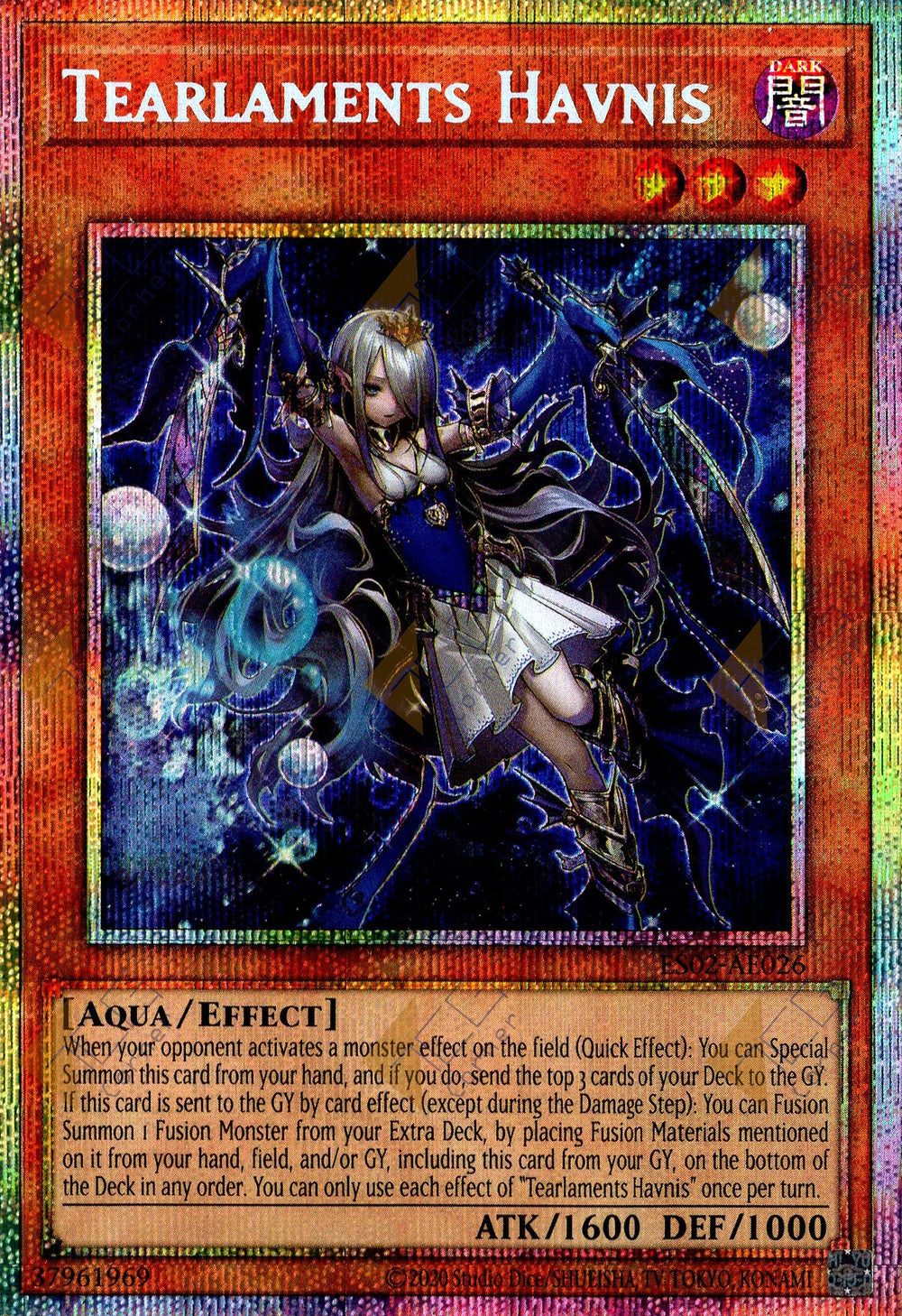 ES02-AE026 Tearlaments Havnis (Prismatic Secret Rare)