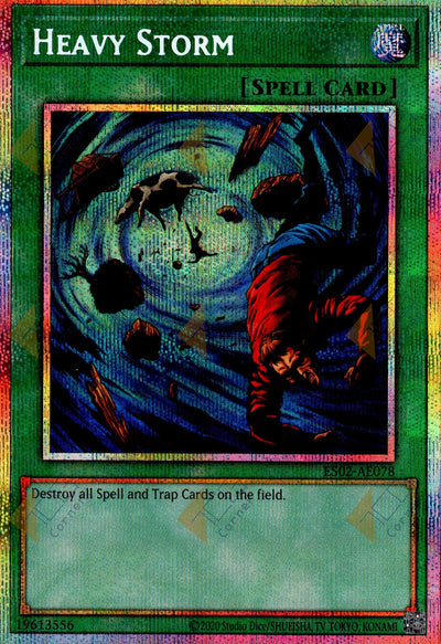 ES02-AE078 Heavy Storm (Prismatic Secret Rare)
