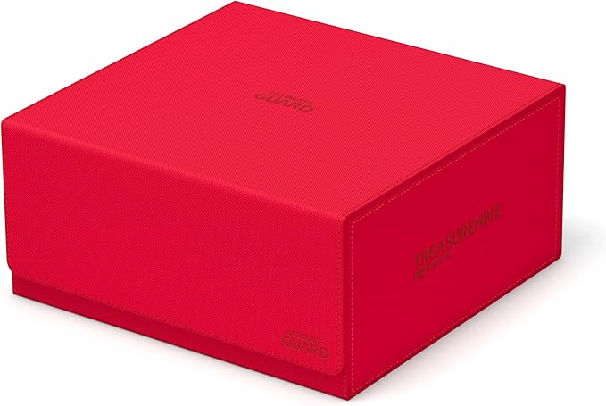 Ultimate Guard: Treasurehive 90+ Xenoskin Monocolor - Red