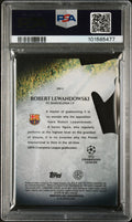 Robert Lewandowski PSA 9 Sword Cards 2023-24 23-24 Topps Merlin UCC