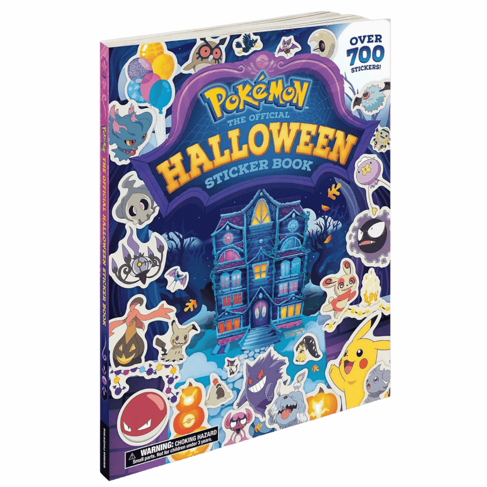 Pokemon Halloween The Official Sticker Book