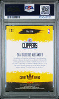 2018-19 Panini Court Kings - Rookies Level 3 - Shai Gilgeous-Alexander #179 - PSA Graded Card