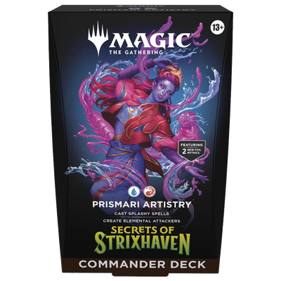 Magic the Gathering: Secrets of Strixhaven Commander Deck - Prismari Artistry