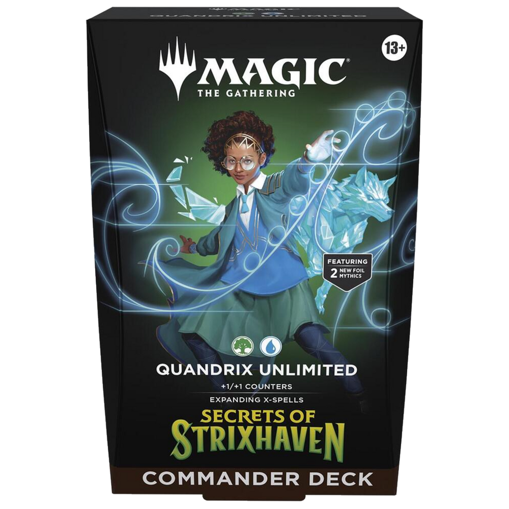 Magic the Gathering: Secrets of Strixhaven Commander Deck - Quandrix Unlimited