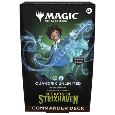 Magic the Gathering: Secrets of Strixhaven Commander Deck - Quandrix Unlimited