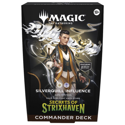 Magic the Gathering: Secrets of Strixhaven Commander Deck - Silverquill Influence