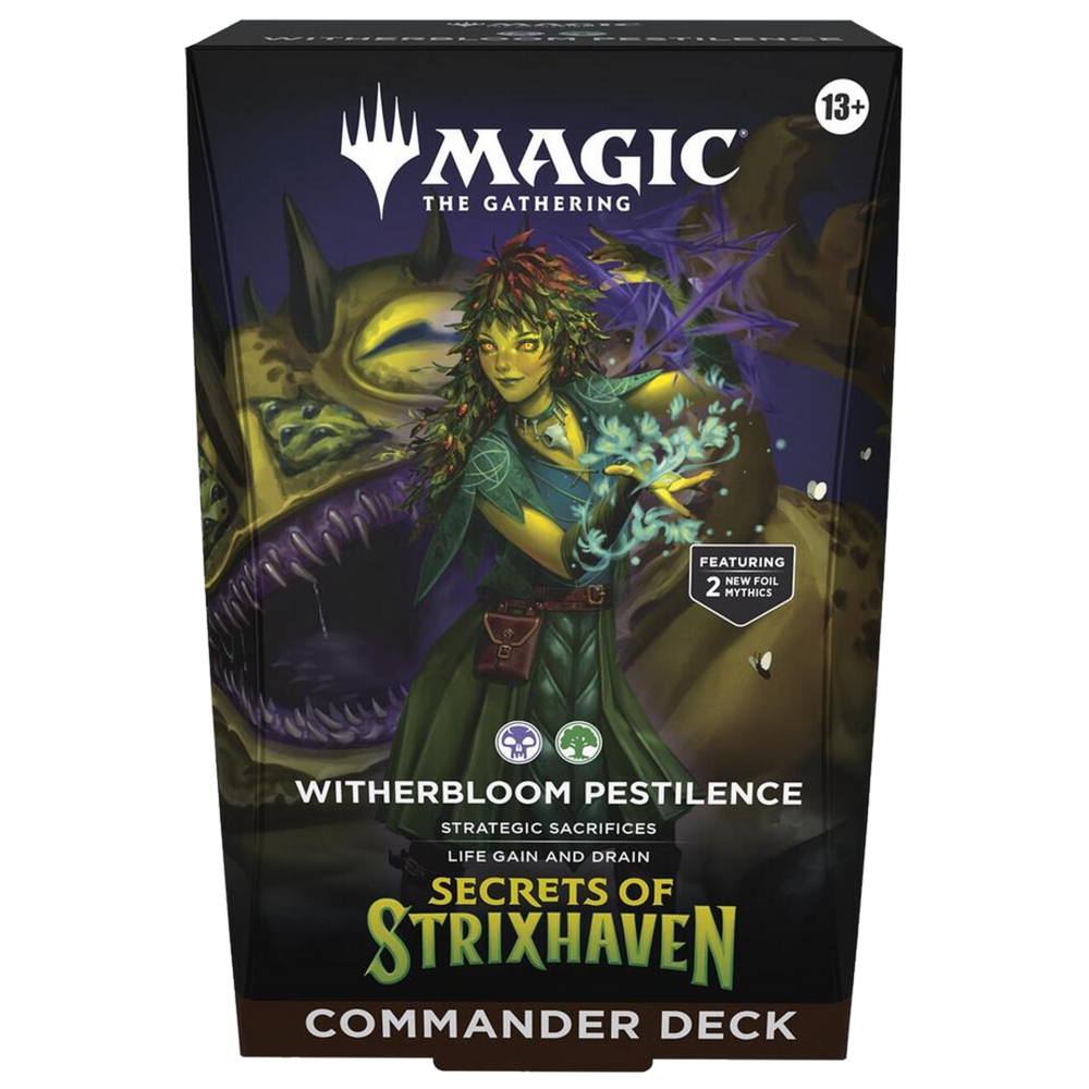 Magic the Gathering: Secrets of Strixhaven Commander Deck - Witherbloom Pestilence