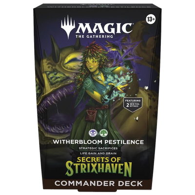 Magic the Gathering: Secrets of Strixhaven Commander Deck - Witherbloom Pestilence
