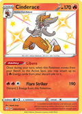 Cinderace Sv017 122 Shiny Vault Holofoil