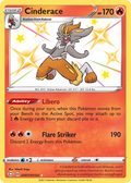 Cinderace Sv017 122 Shiny Vault Holofoil