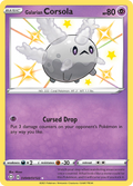 Galarian Corsola Sv049 122 Shiny Vault Holofoil