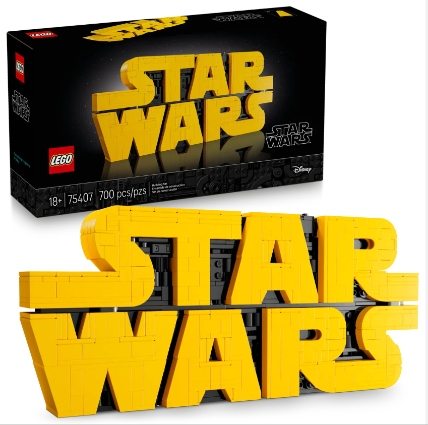 LEGO Brick-Built Star Wars Logo