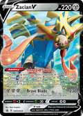 Zacian V Swsh018 298 Swsh Black Star Promos Holofoil