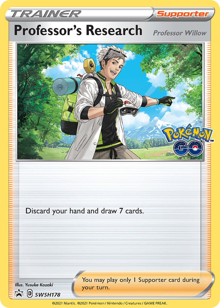 Professor's Research Swsh178 298 Swsh Black Star Promos Holofoil