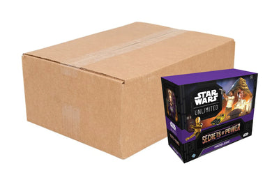Star Wars: Unlimited - Secrets of Power - Prerelease Sealed Case (8ct)