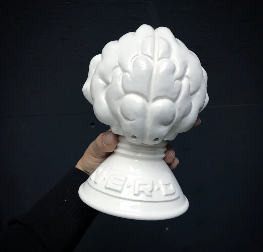 Neighborhood x N.E.R.D - Ceramic White Brain Incense Chamber - 2017 (USED)