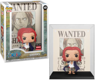 Funko POP! - One Piece - Shanks Wanted Poster - Shared Exclusive Sticker (1401)