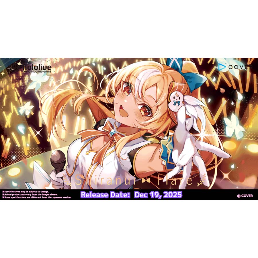 Hololive OCG: Shiranui Flare Start Deck Yellow