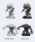 Dungeons & Dragons: Nolzur's Marvelous Unpainted Miniatures - W05 Grey Slaad & Death Slaad