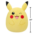 Pokemon TCG: Flareon-GX Elemental Power Flareon-GX Tin & Poké Ball Tin + 10" Winking Pikachu Squishmallow Bundle