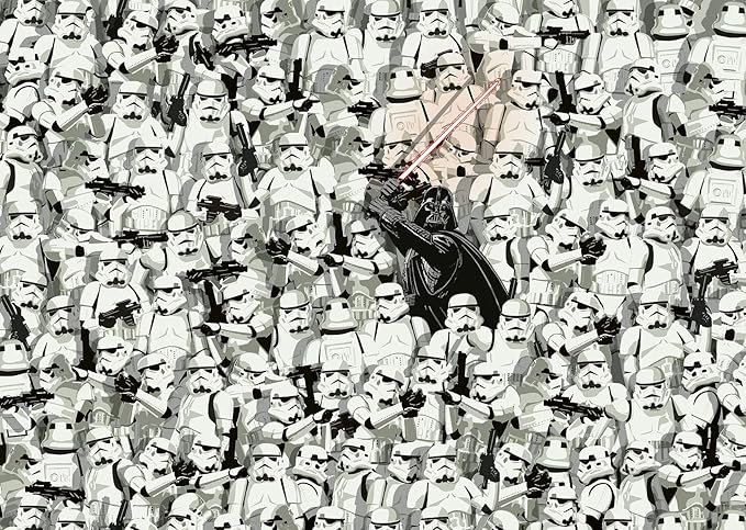 Challenge: Star Wars 1000 Piece Puzzle