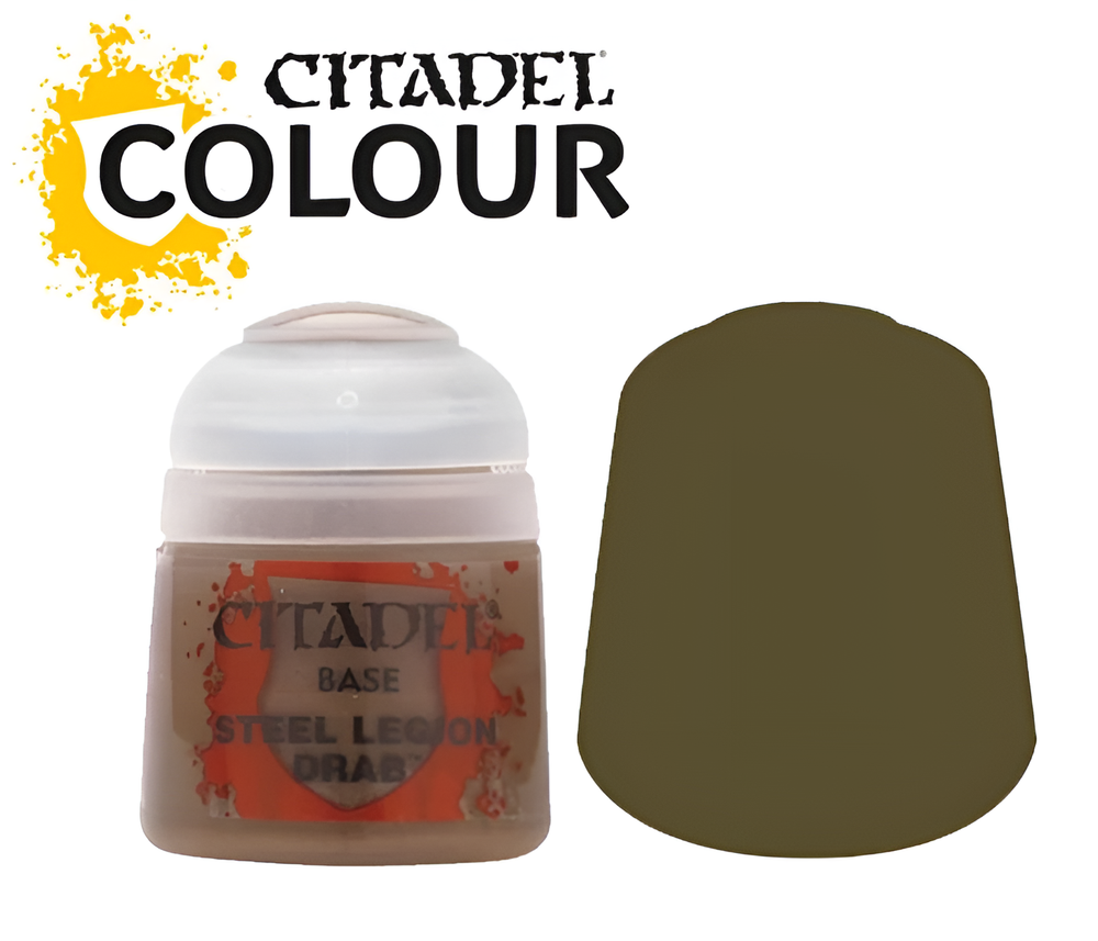 Citadel Base: Steel Legion Drab (12ml)