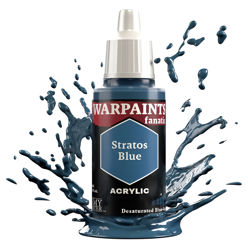 The Army Painter: Warpaints Fanatic - Stratos Blue (18ml)