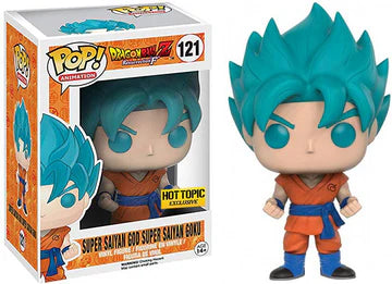 Funko POP! - Dragonball Z - Super Saiyan God Super Saiyan Goku - Hot Topic (121)