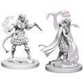 Dungeons & Dragons: Nolzur's Marvelous Unpainted Miniatures - W04 Tiefling Female Sorcerer