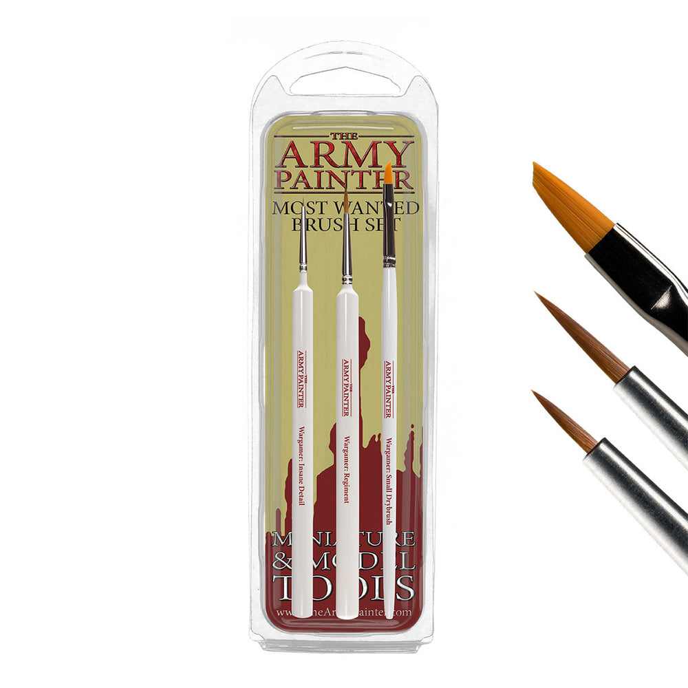 Wargamers Most Wanted Brush Se