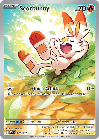 Scorbunny - 225/217 - ME: Ascended Heroes
