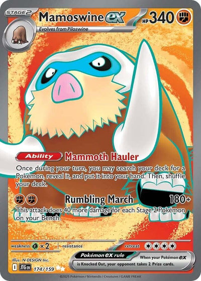 Mamoswine ex - 174/159 - SV09: Journey Together