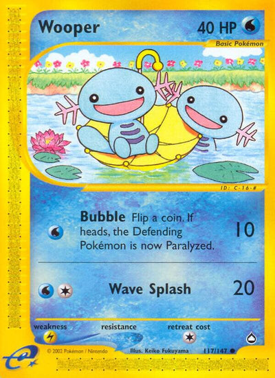 Wooper (117) - Aquapolis