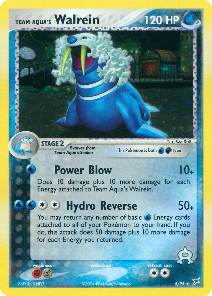 Team Aqua's Walrein - Team Magma vs Team Aqua